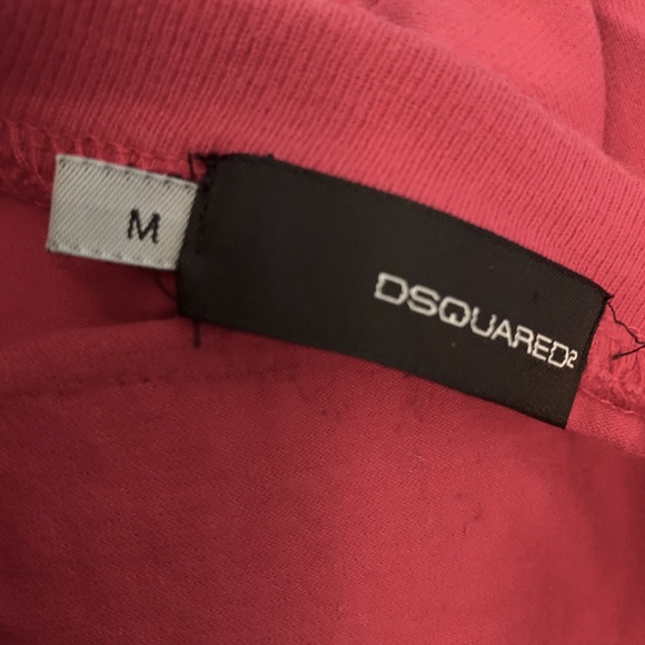 D Squared V Neck Long Sleeve T Shirt Medium Purposefully distressed HOST PICK - Picture 4 of 4